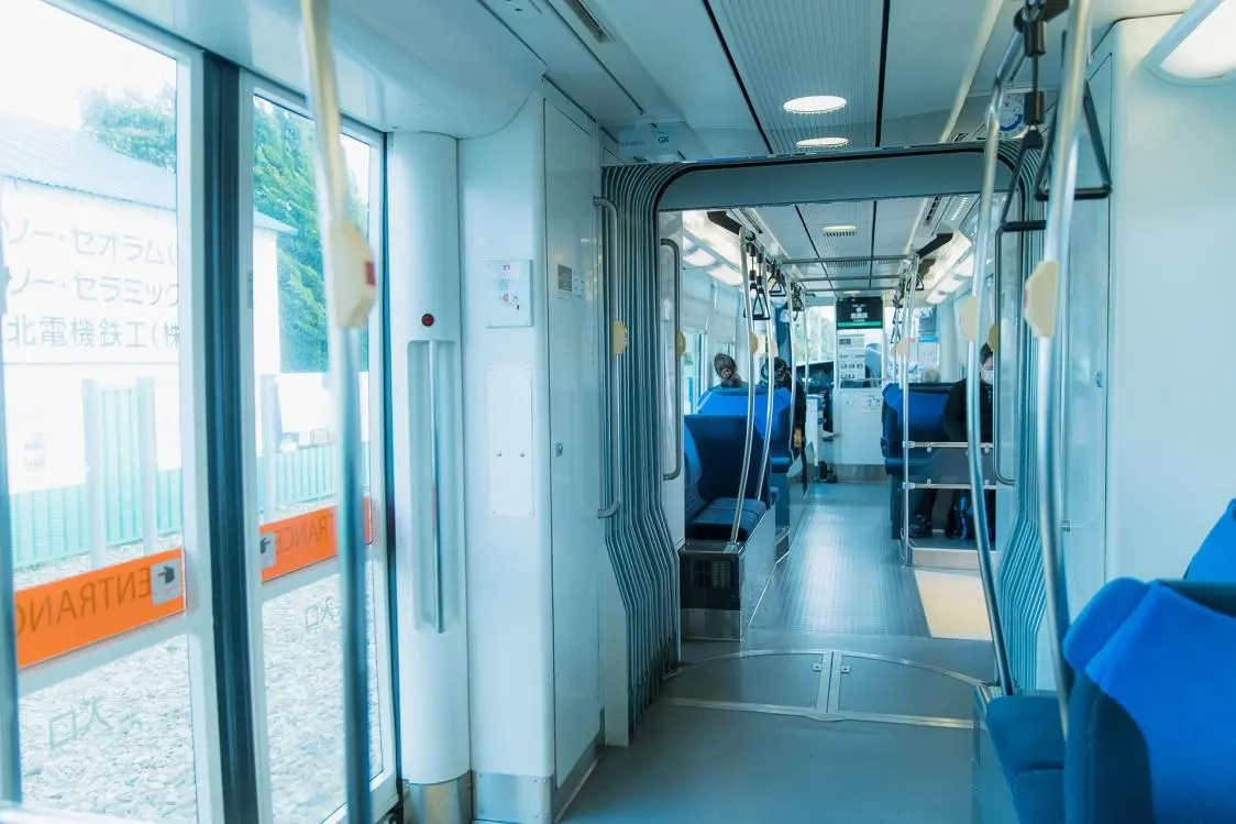 Riding a Quiet Tram to Toyama Station-1