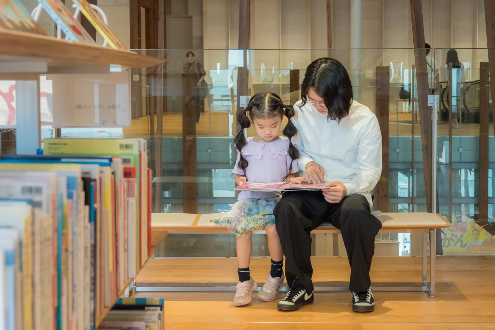 『富山市立図書館』で、お気に入りの本を探す-5