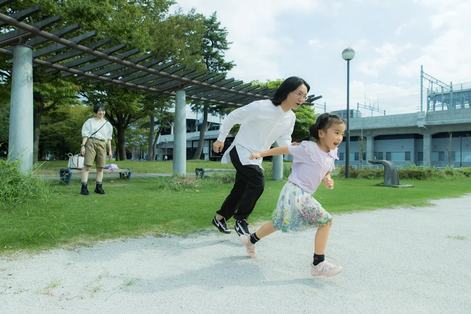 富山駅北にある『牛島公園』で遊ぶ-4