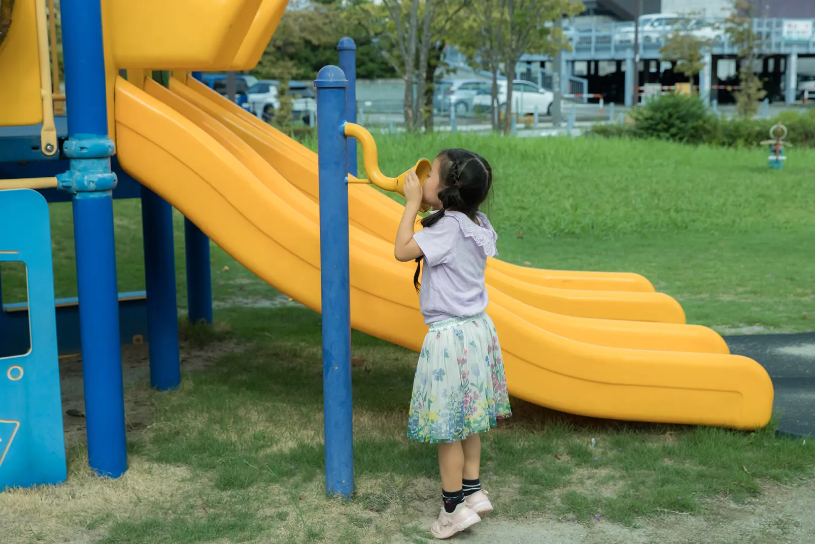 富山駅北にある『牛島公園』で遊ぶ-3