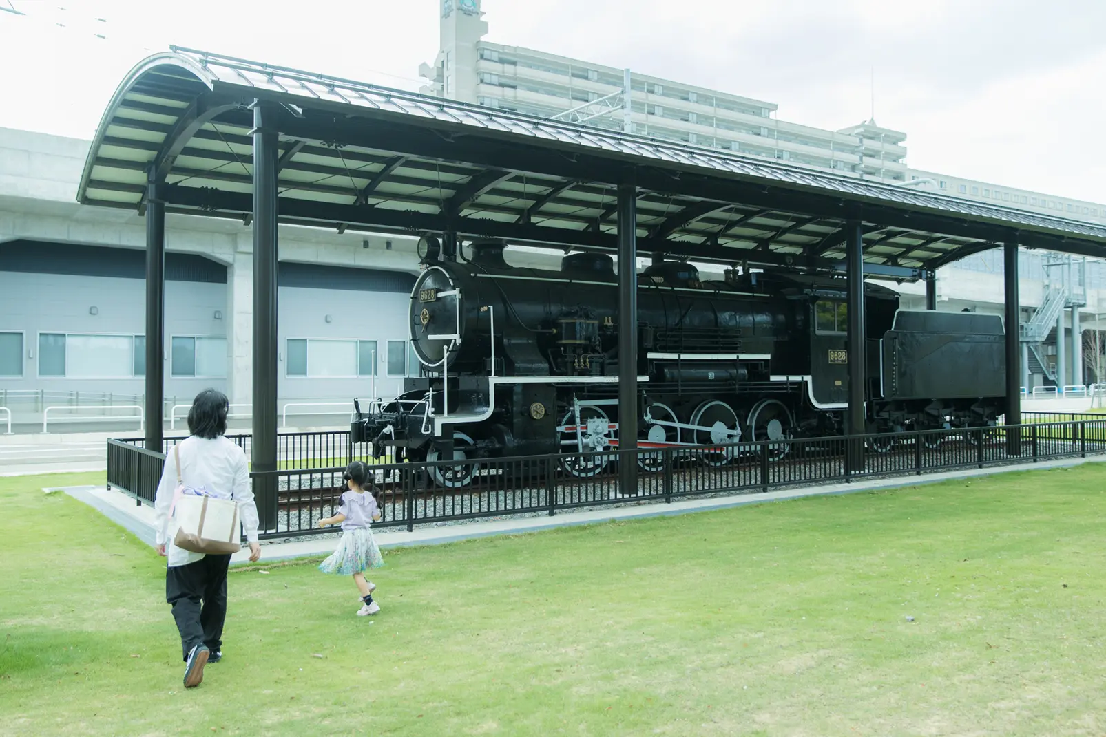 富山駅北にある『牛島公園』で遊ぶ-0