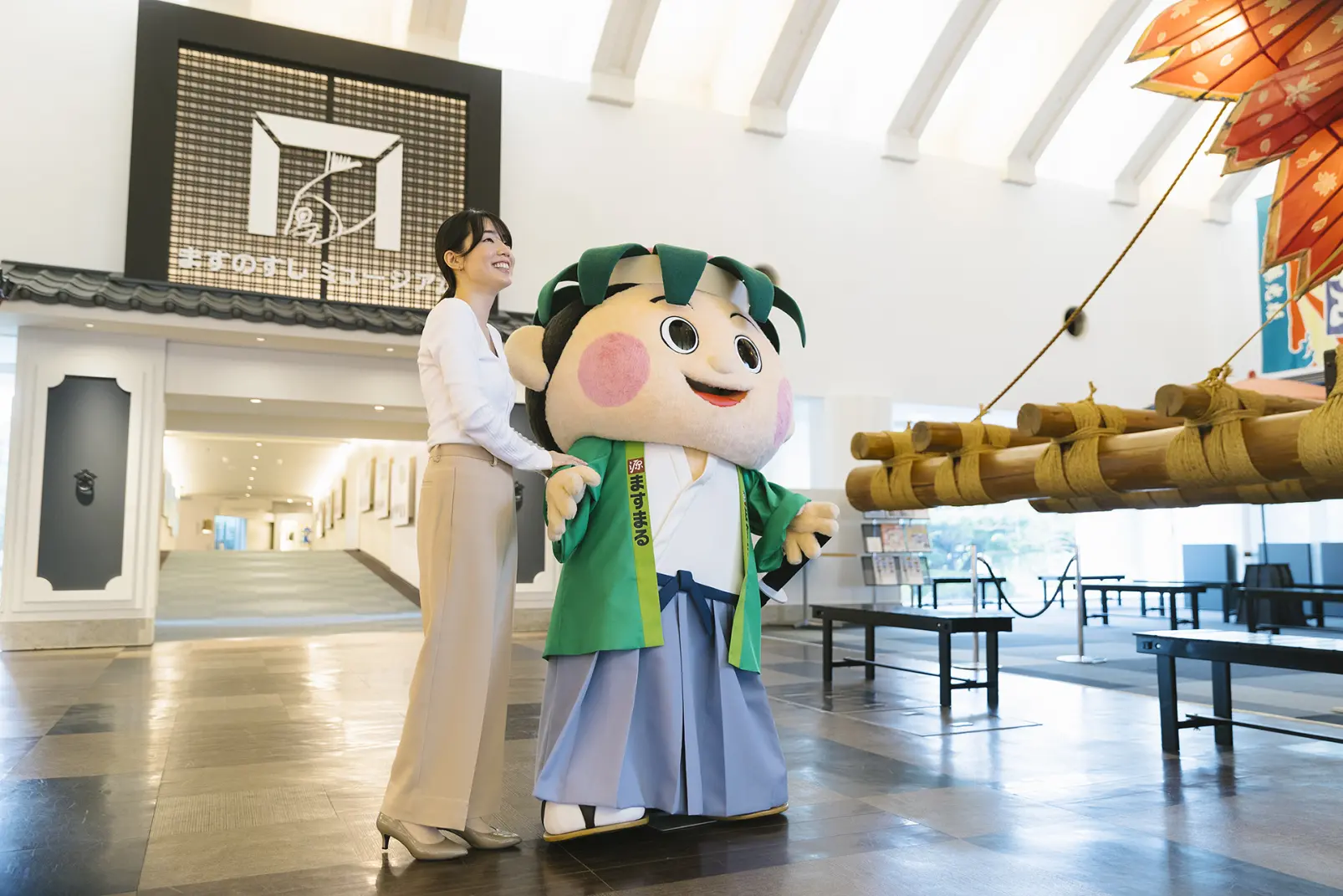 駅弁にまつわる展示や、「源」の歴史の紹介も-0