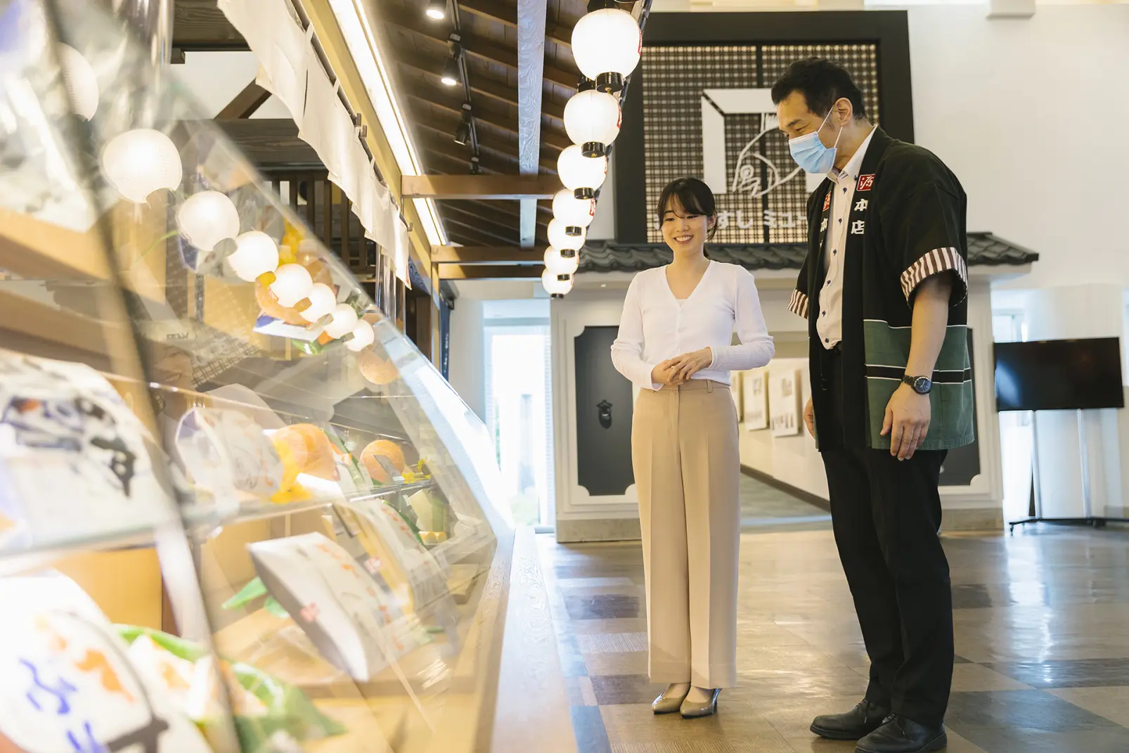 駅弁にまつわる展示や、「源」の歴史の紹介も-2