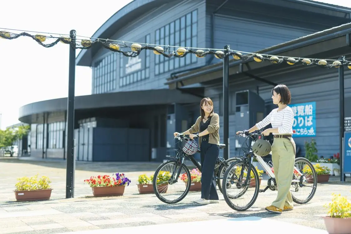 Rent a Bicycle at the “Himi City Fisheries Cultural Exchange Center”-1