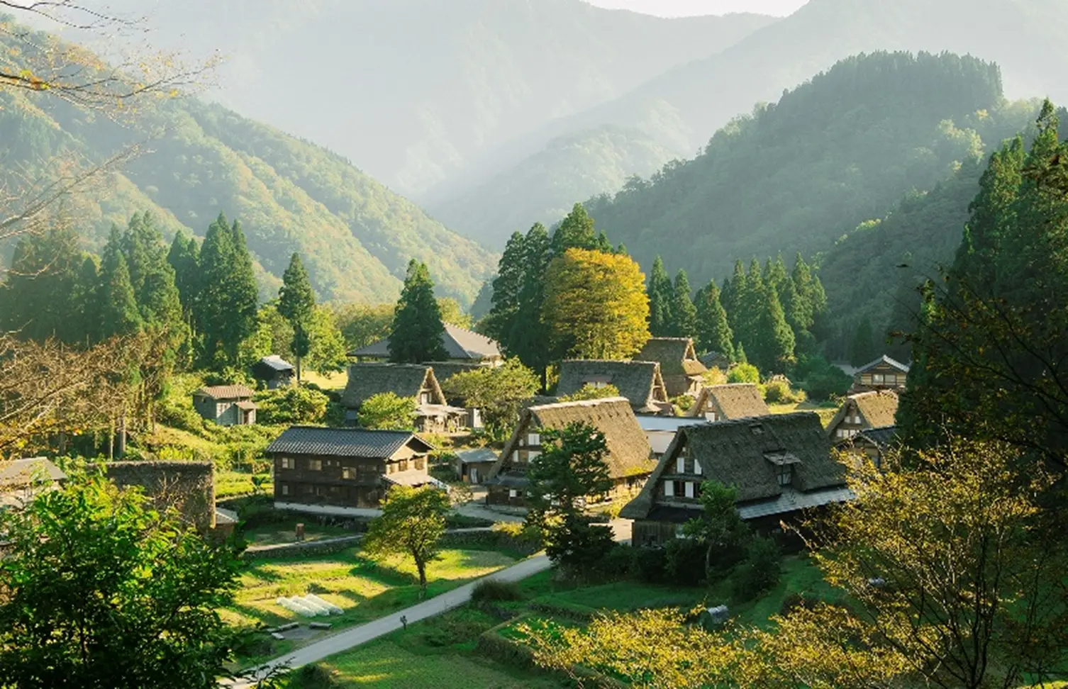世界文化遺産〜五箇山合掌造り集落〜-0