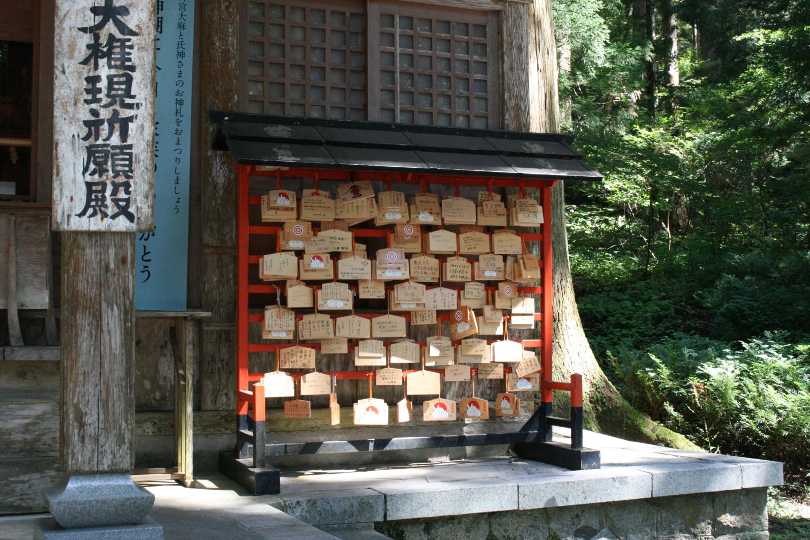 Pray for Safety at Oyama Shrine-2