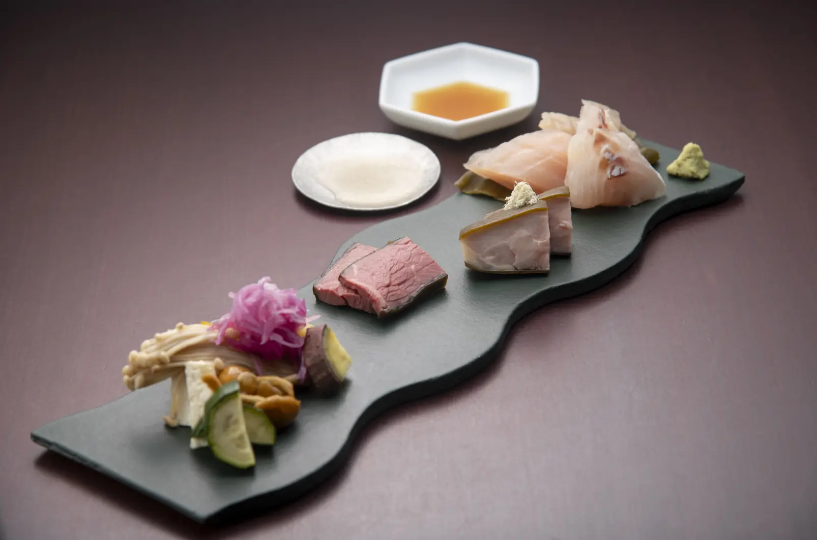 昆布と素材の風味を楽しむ昆布締め料理-0