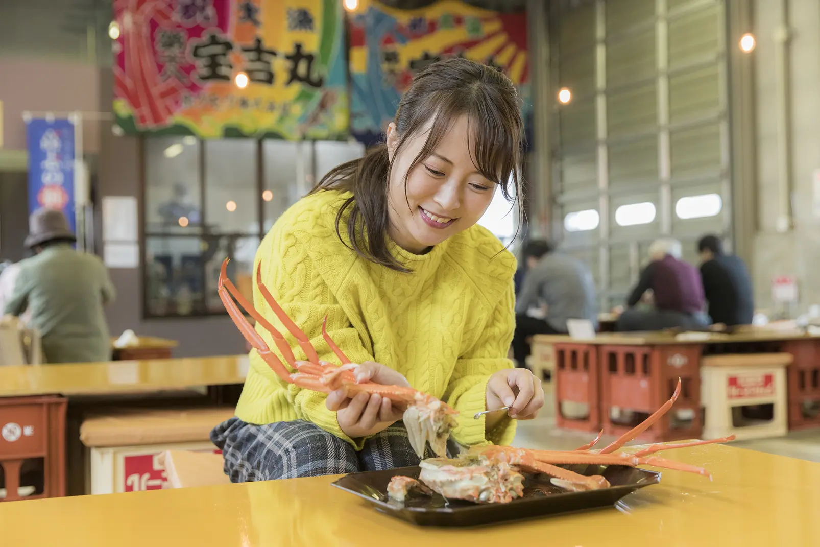 カニ味噌のおいしさに、思わずニンマリ-0