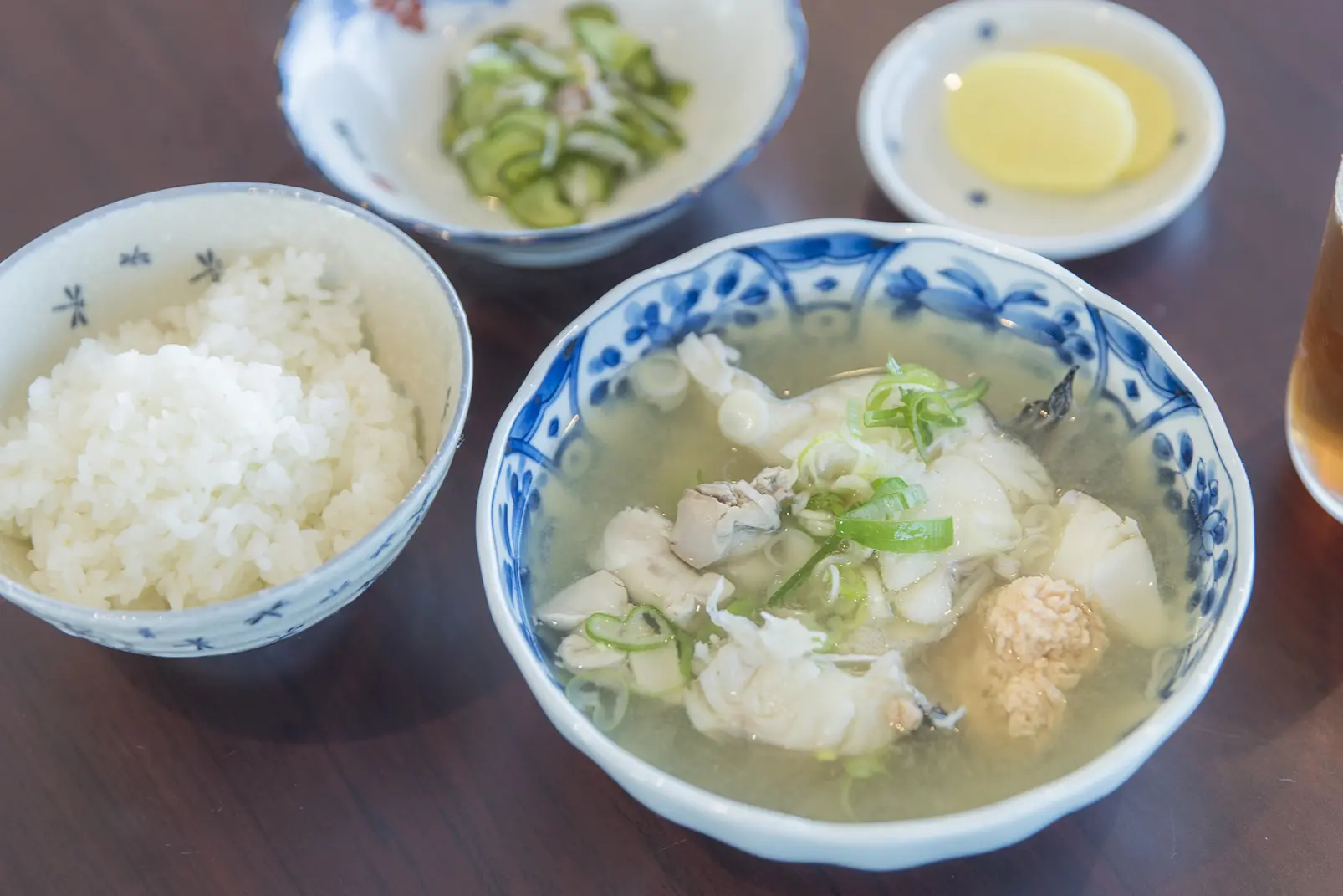 一杯目と二杯目では味が違う、タラ汁の奥深さ-1