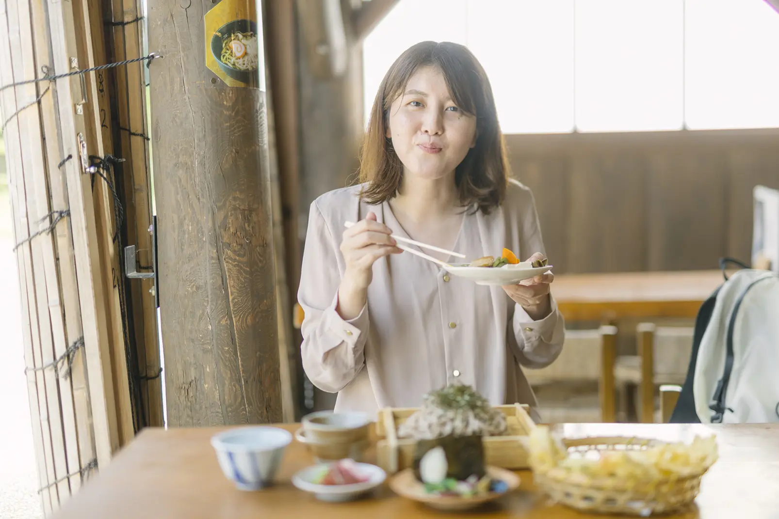 名物づくしの「山のご馳走ランチ」に満たされる-2