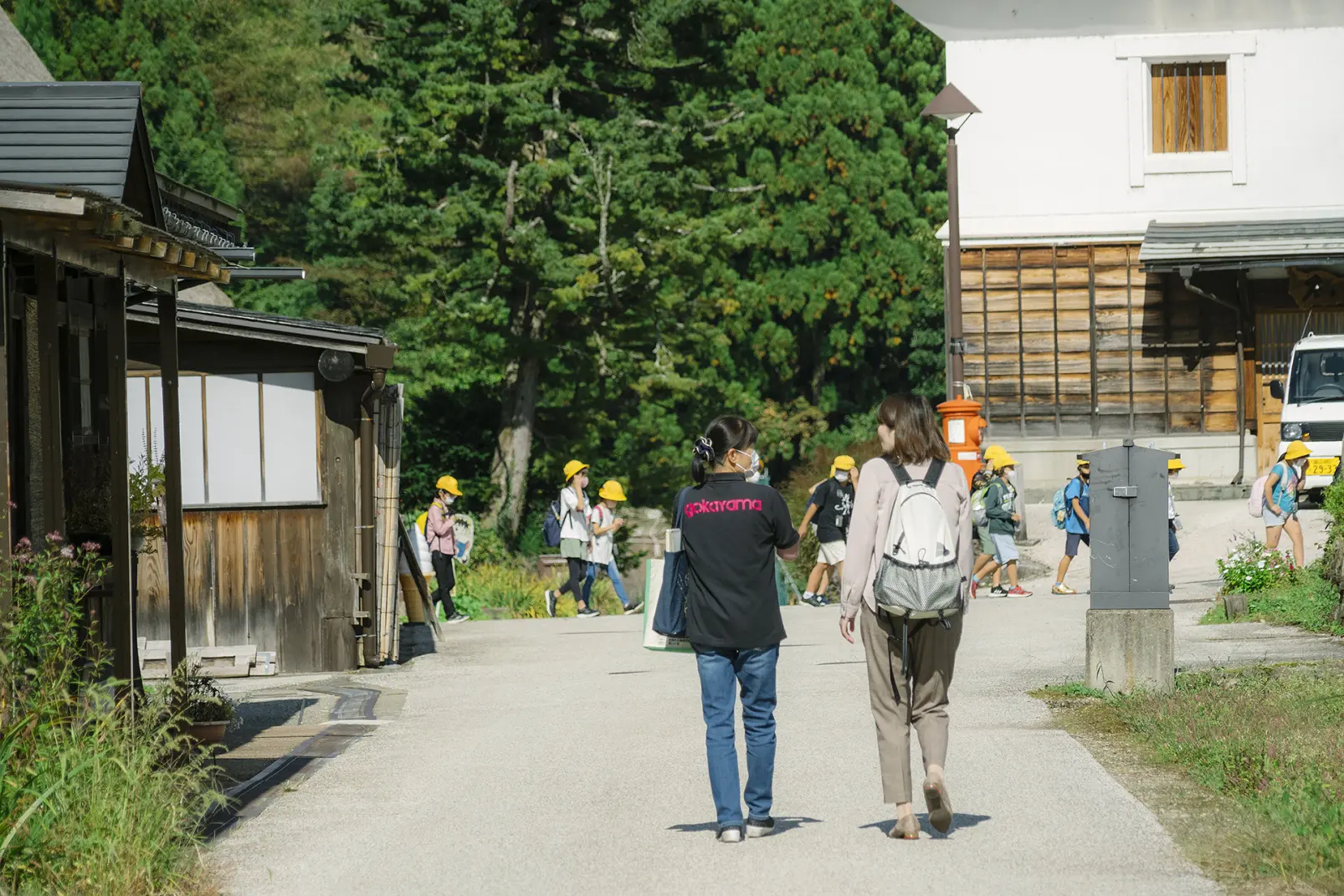 相倉合掌造り集落を、「五箇山案内人」のガイドで歩く-4