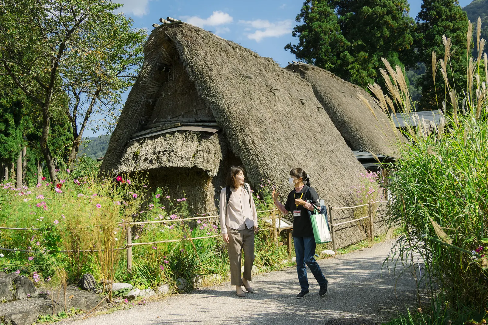 「合掌造り」と言っても、それぞれの家屋に特徴がある-6