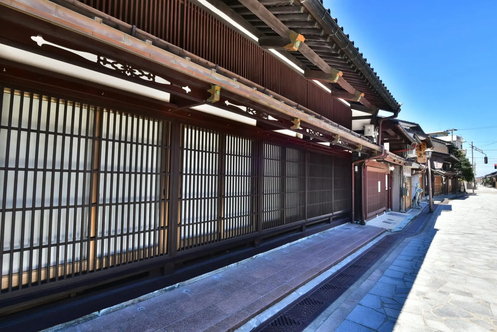 日本遺産に登録された富山の町並み「金屋町」(高岡市)　-0