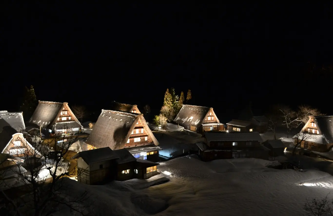 The World Heritage Site "Gokayama" is Most Beautiful in Winter-2