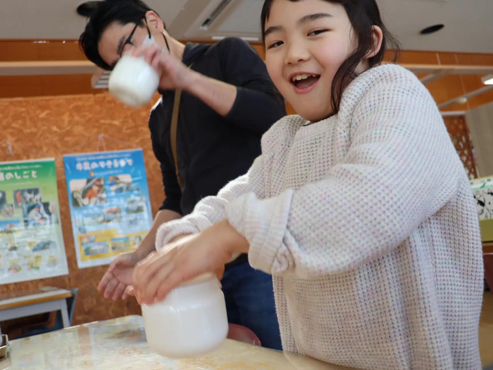バター作りに挑戦！-1