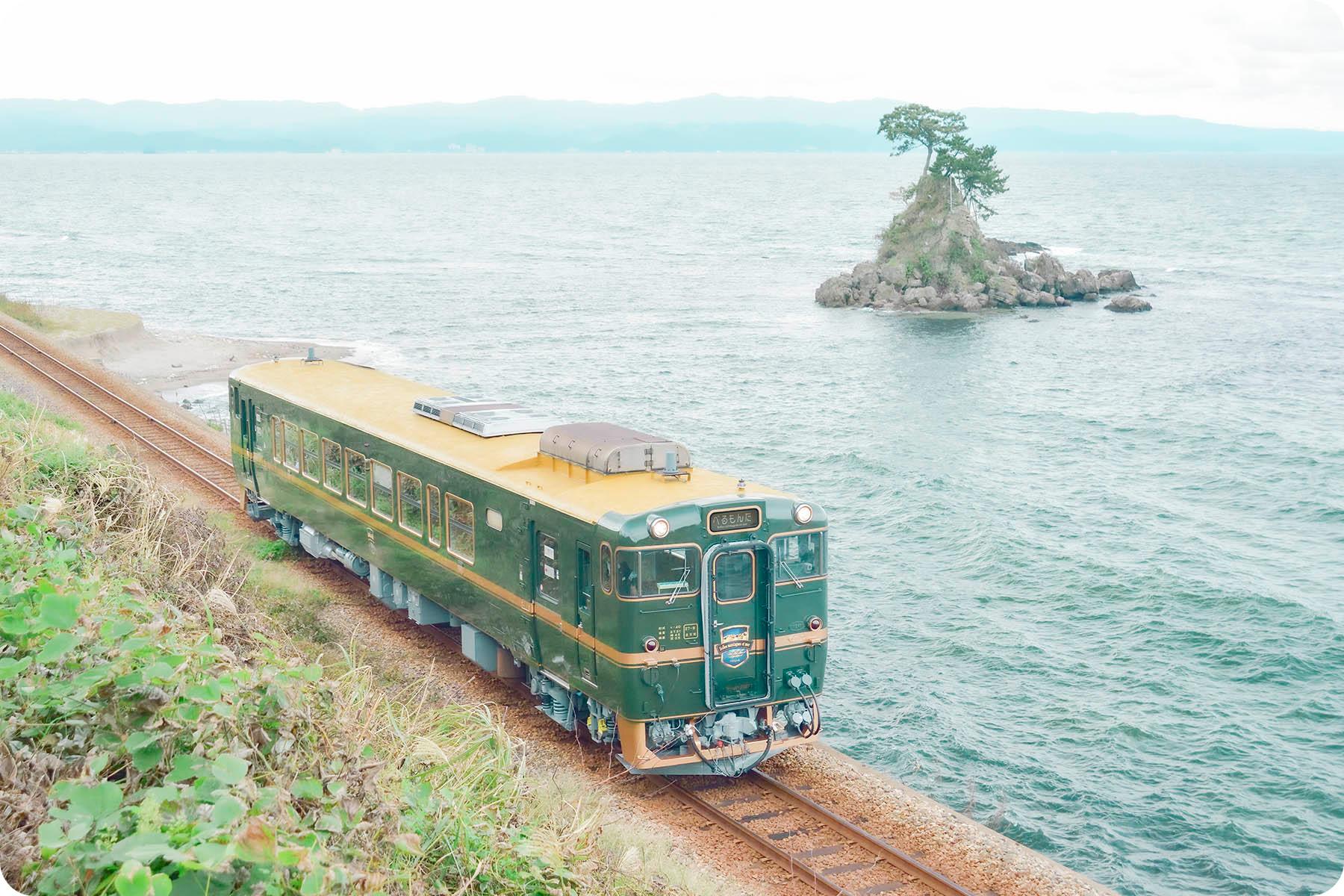 【うみとやま】美しい富山の景色もごちそう 海沿いを走るギャラリー 〜乗りものでめぐる富山旅＜ベル・モンターニュ・エ・メール編＞〜-1