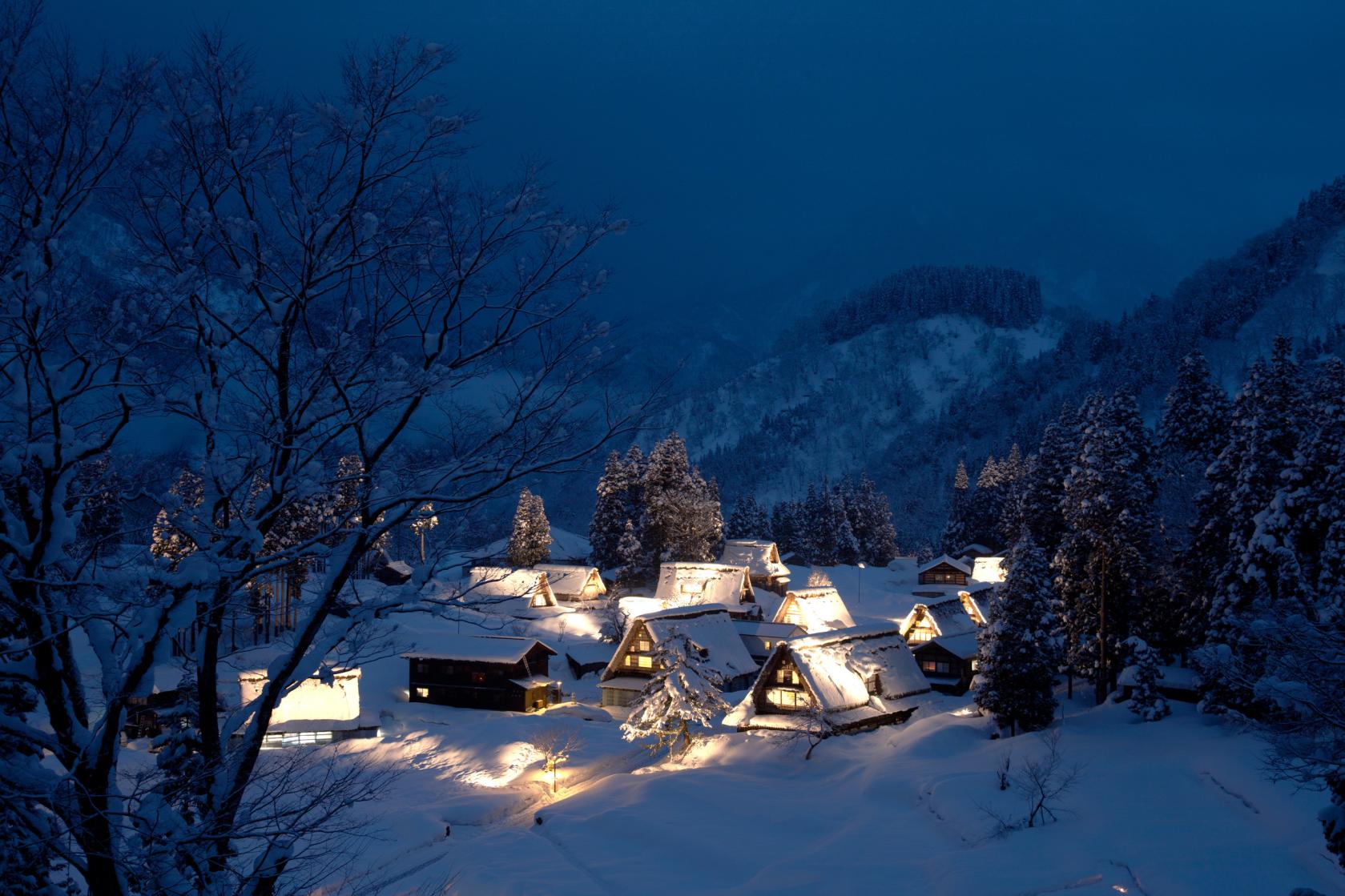 探索富山的自然美景和豐富文化：四天三夜