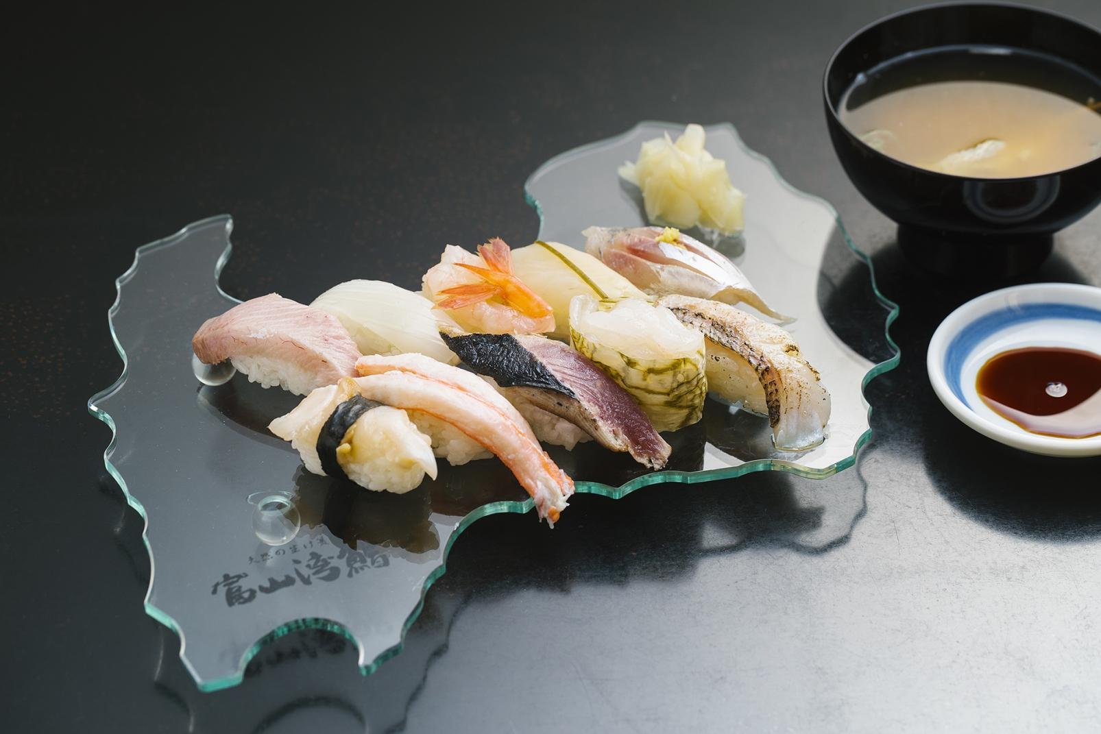 來富山必吃天然・新鮮的極品壽司「富山灣鮨」