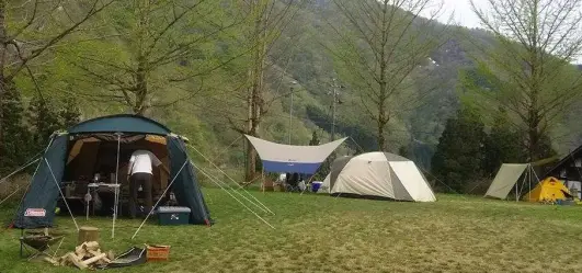 五箇山国民休養地　相倉キャンプ場-2