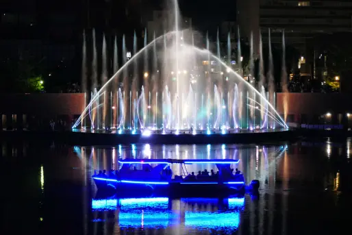 環水公園サマーファウンテン-2