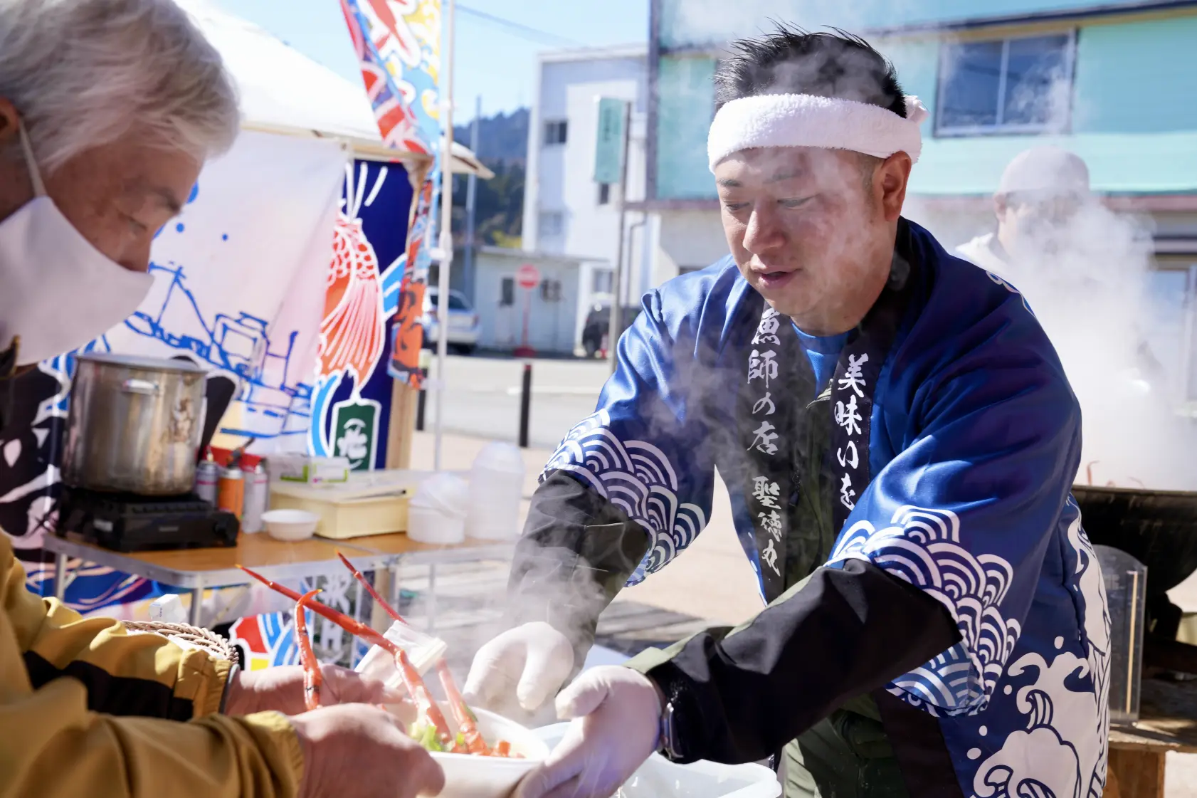 漁師直送！美味しさ沁みるカニ汁