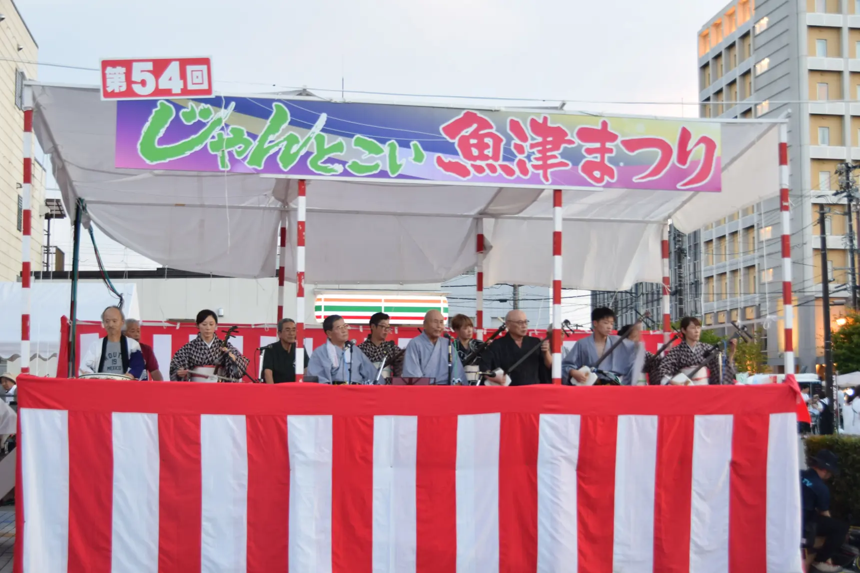 せり込み蝶六踊り街流し（じゃんとこい 魚津まつり）-6