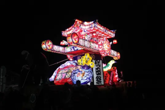 砺波市三郎丸田祭り行燈-2