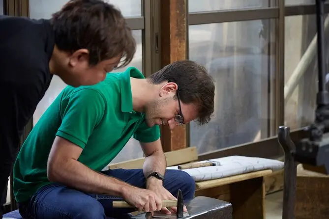 Tin Plate Making Experience in Toyama-1