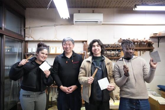 Tin Plate Making Experience in Toyama-8