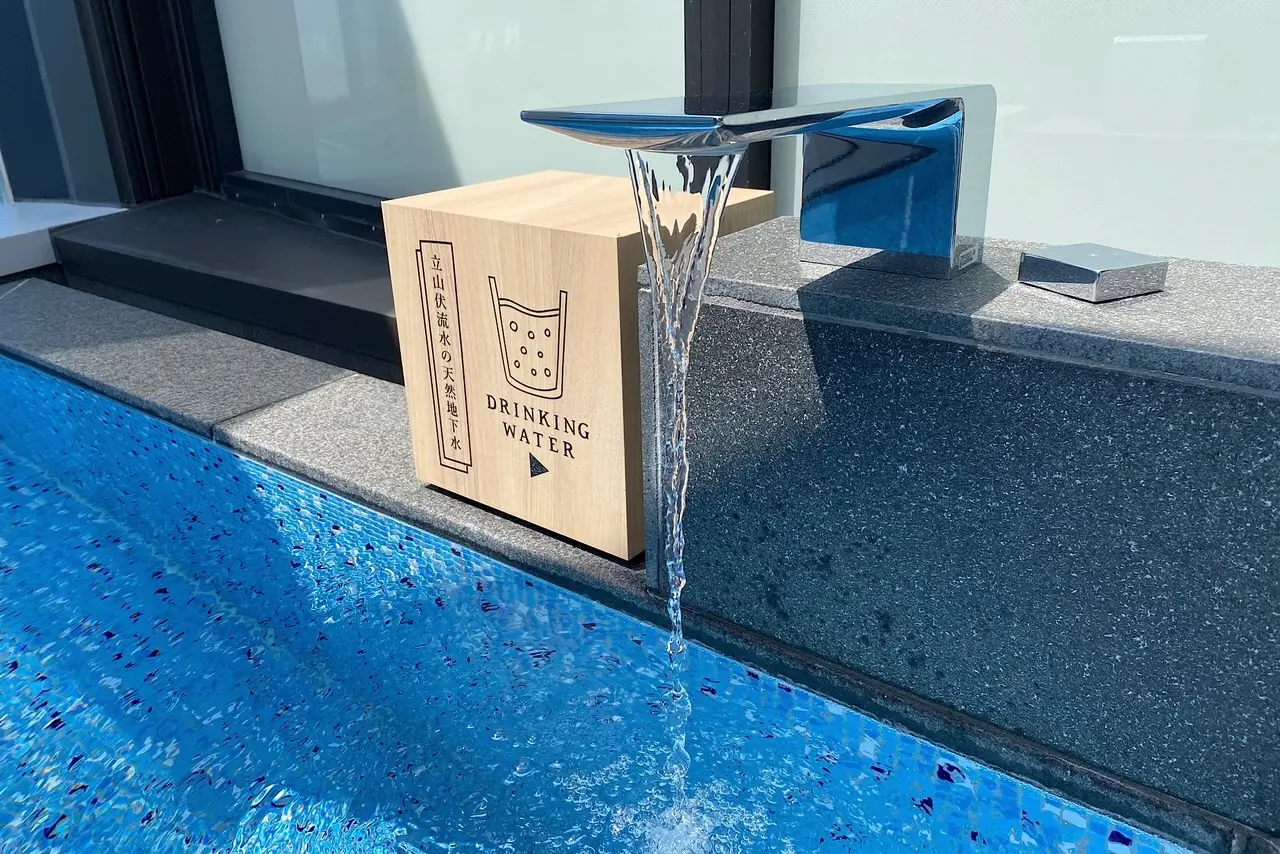 北アルプス立山の伏流水を100％使用
