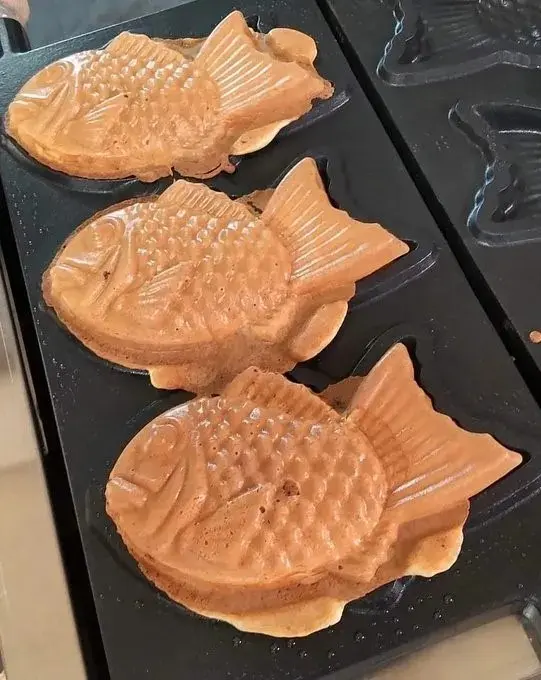 ブルーベリーあんたっぷりのたい焼き