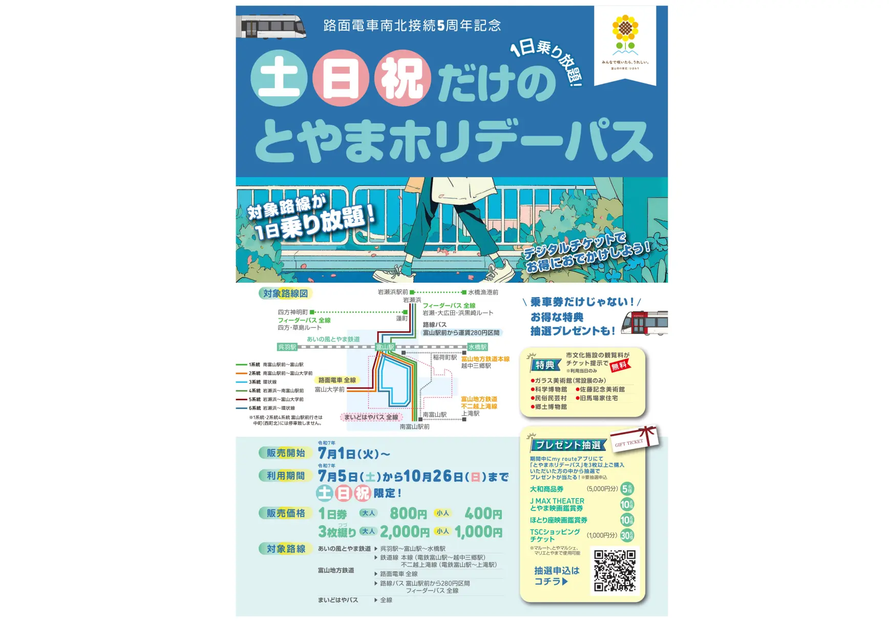 「とやまホリデーパス」× とほ活ロゲイニング-1