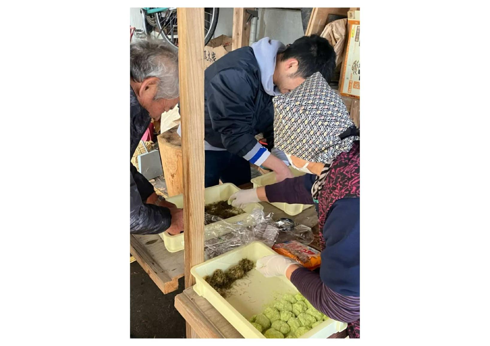 もっちもちもちつきの会　in 黒部ゲストハウス 未完なサン-1