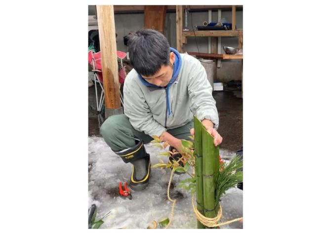 もっちもちもちつきの会　in 黒部ゲストハウス 未完なサン-3