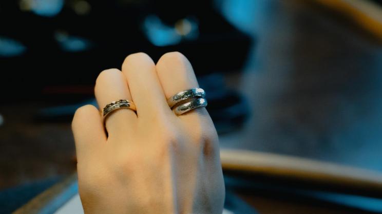 錫のアクセサリー体験（大寺幸八郎商店　茶房ギャラリーおおてら）-2