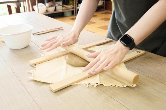 手ひねり体験、絵付け体験（陶農館）-0