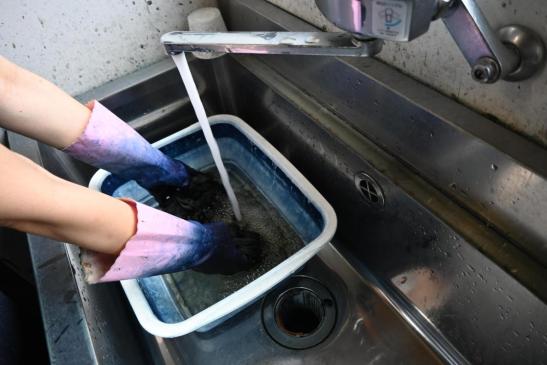 藍染め体験（藍染め屋 aiya）-3