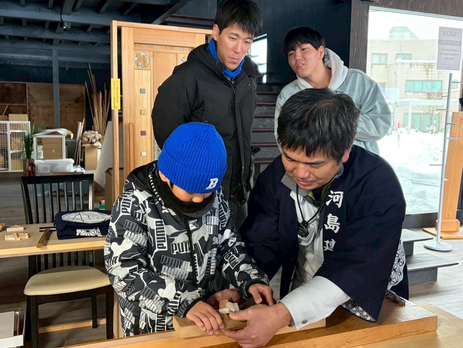 組子細工体験（河島建具）-1