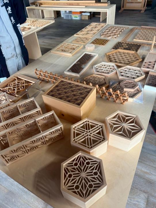 組子細工体験（河島建具）-4