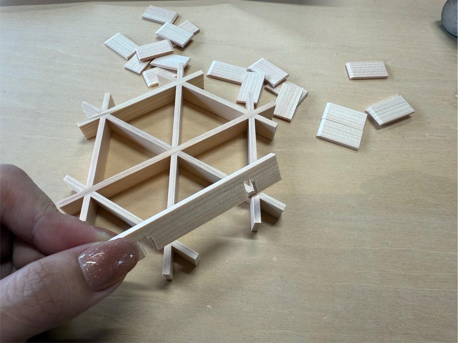 組子細工体験（河島建具）-3