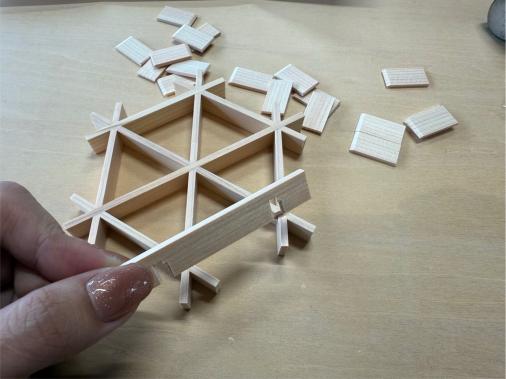 組子細工体験（河島建具）-3