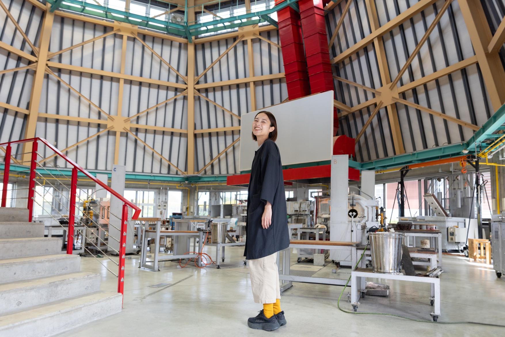 吹きガラス体験（富山ガラス工房）-7