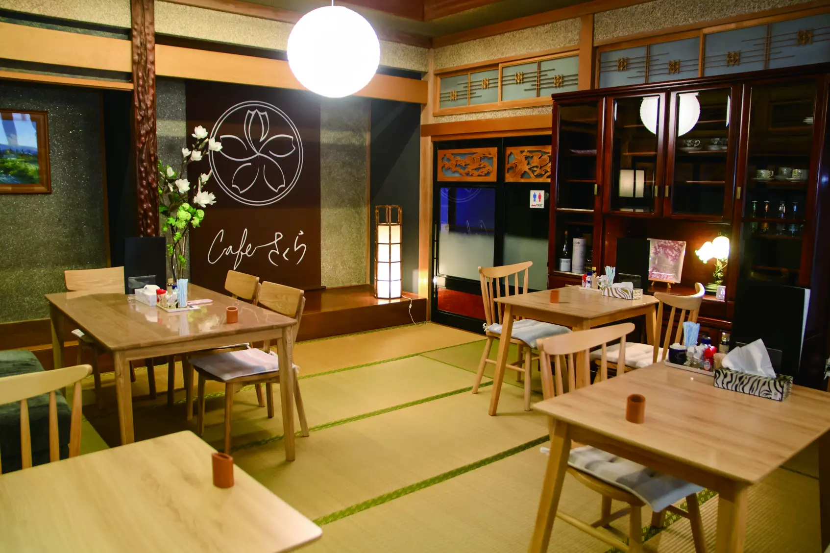 古民家をリノベーションした「Cafeさくら」
