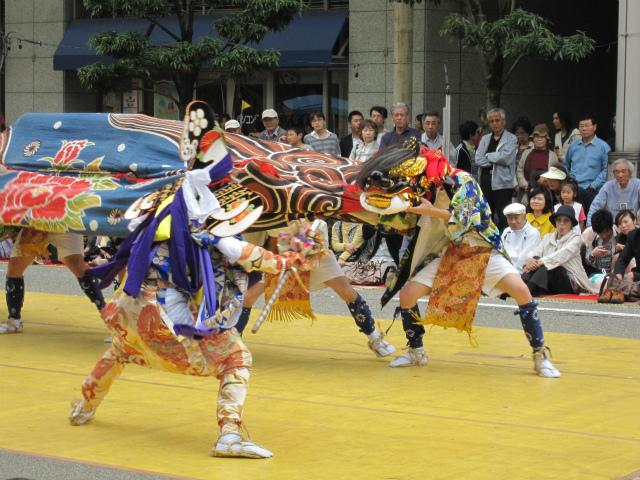 たかまちまつり高岡獅子舞大競演会-0