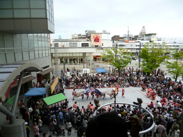 たかまちまつり高岡獅子舞大競演会-2
