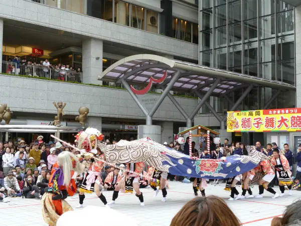 たかまちまつり高岡獅子舞大競演会-3