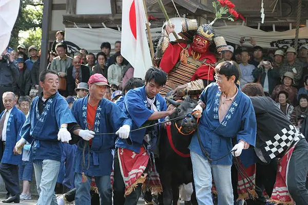 加茂神社　春の大祭　「やんさんま」-1