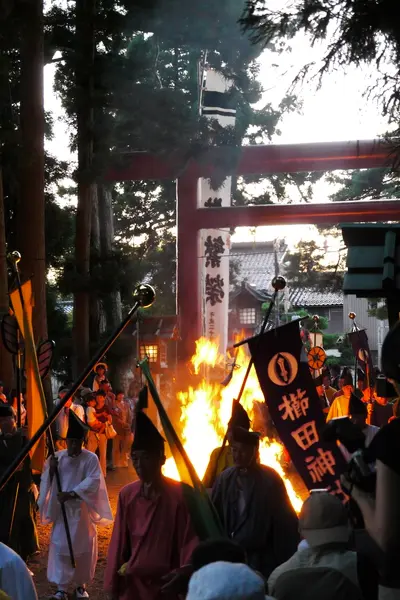 櫛田神社秋季例祭（火渡り神事）-1