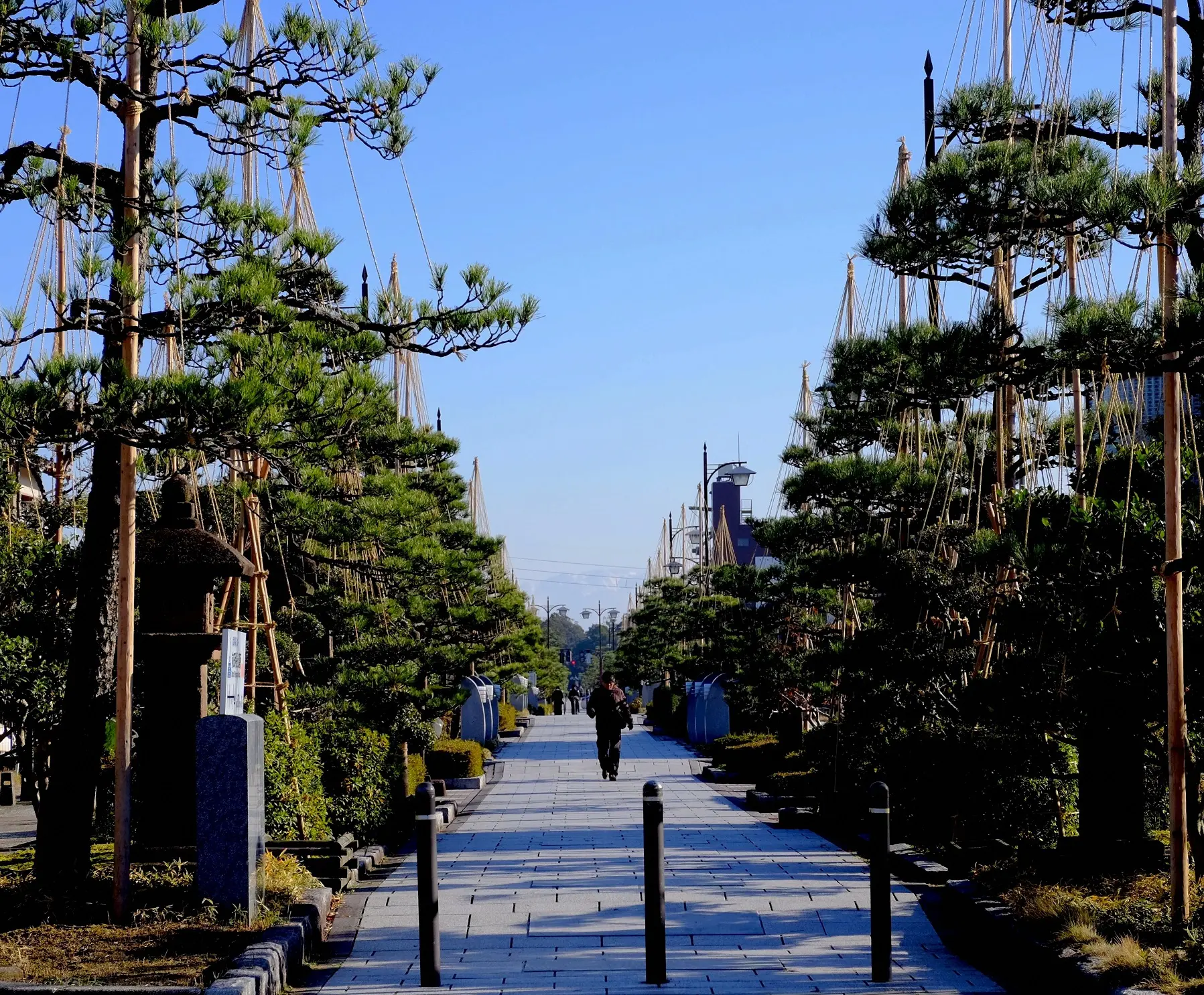 とやまビューポイント「瑞龍寺門前 から見る 八丁道」