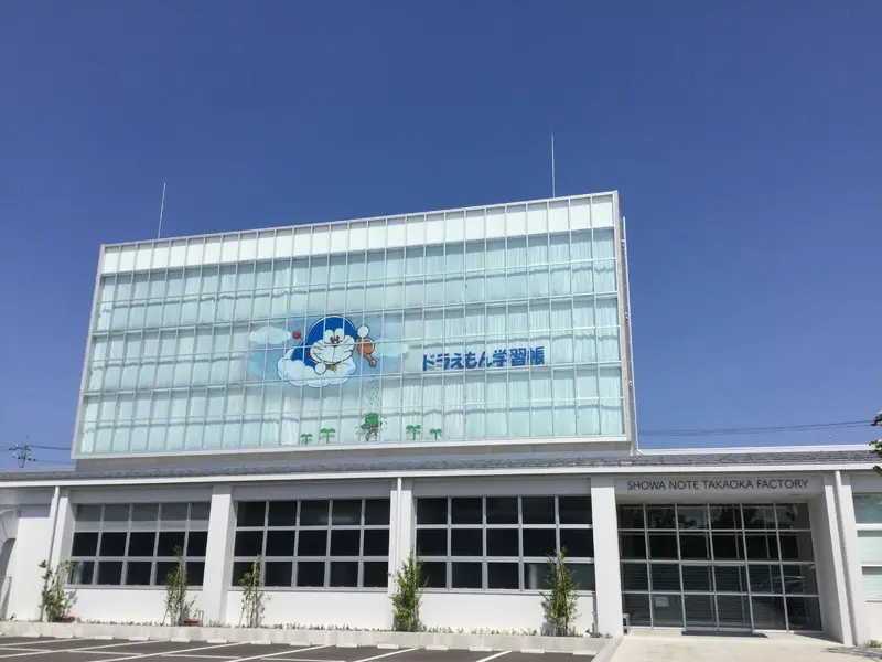 工場外観壁画（おとぎの森側）